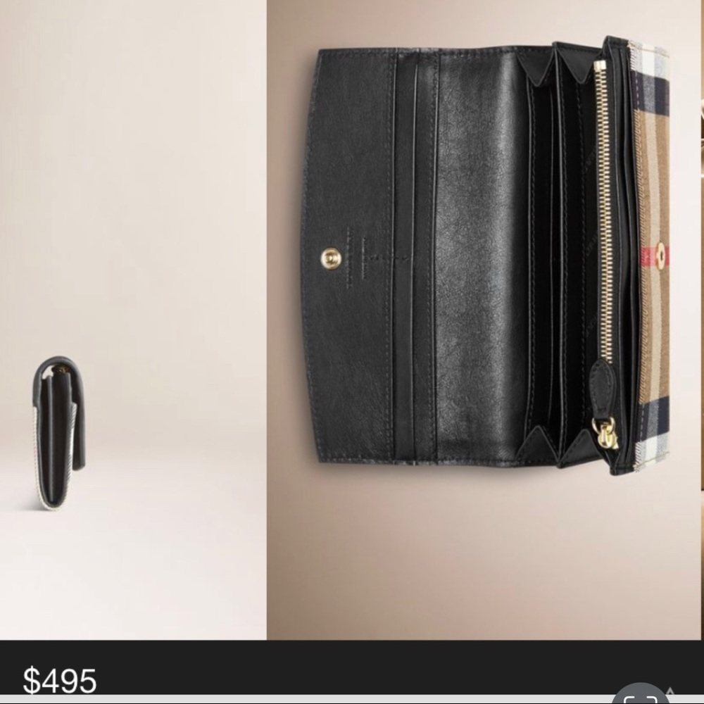 Pre-Loved Burberry Housecheck Wallet